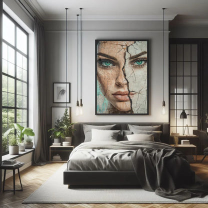 Abstract Portrait Canvas