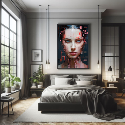 Abstract Portrait Canvas