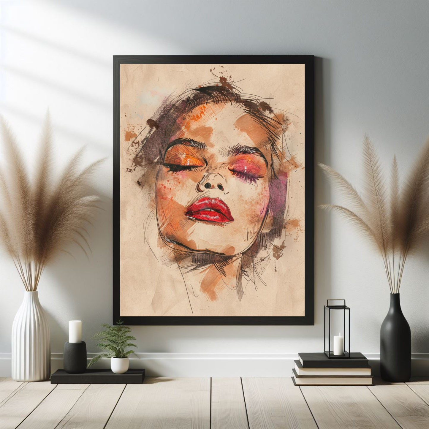 Abstract Portrait: Digital Download