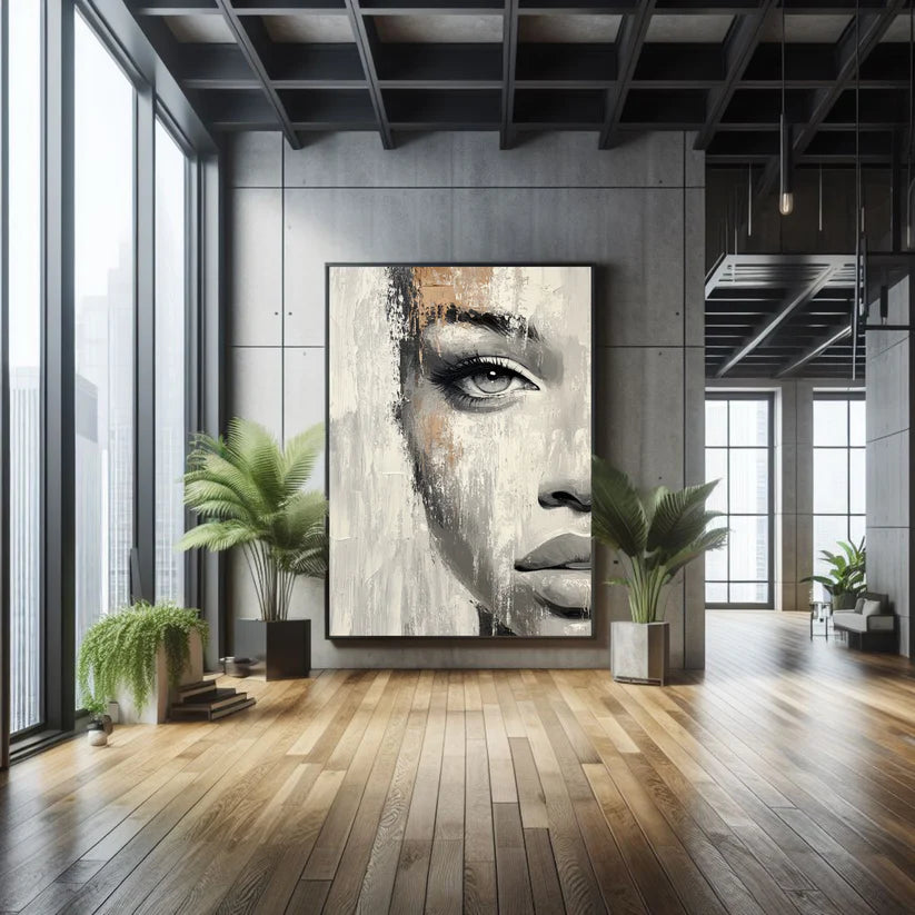 Abstract Portrait Canvas