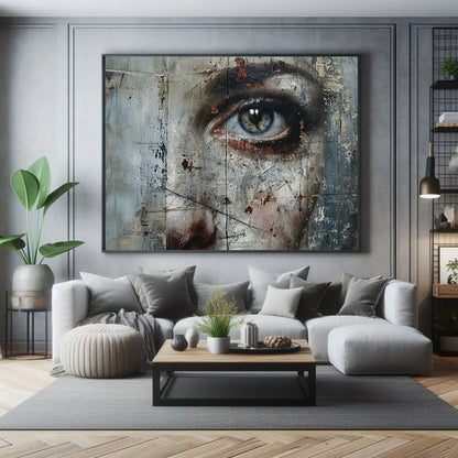 Abstract Portrait Canvas