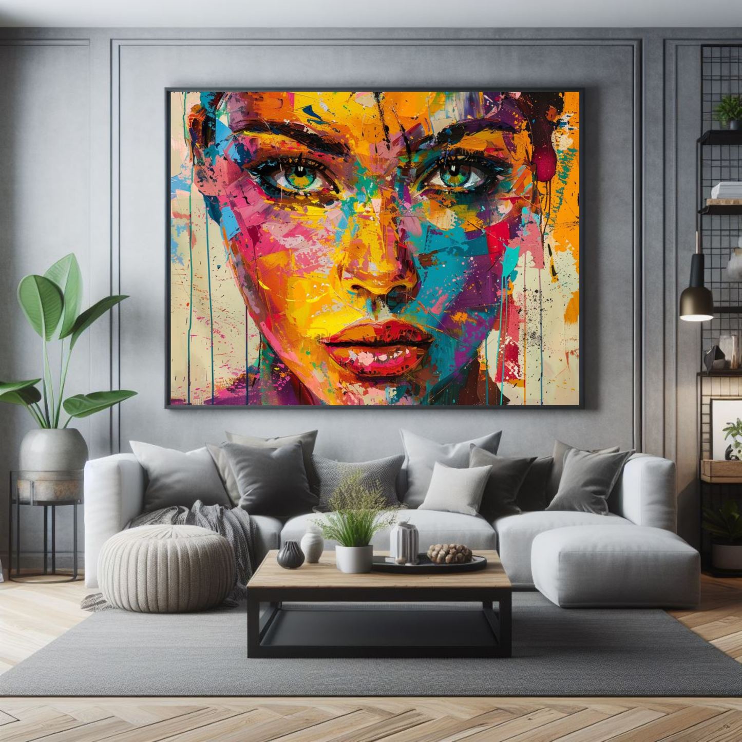 Abstract Portrait: Digital Download