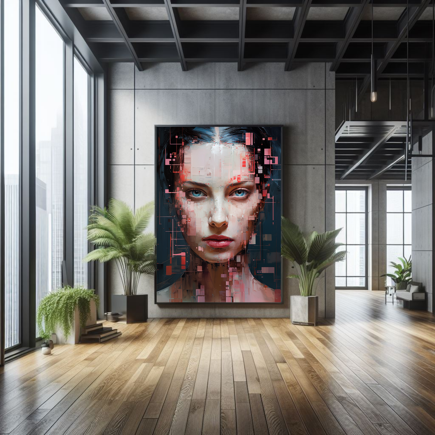 Abstract Portrait: Digital Download