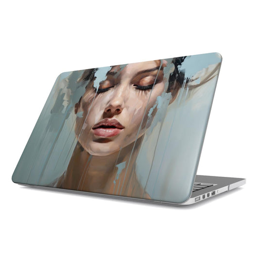 Abstract Portrait MacBook Case