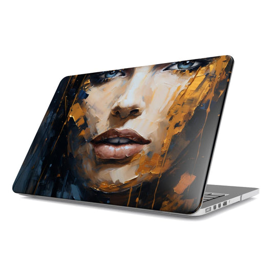 Abstract Portrait MacBook Case