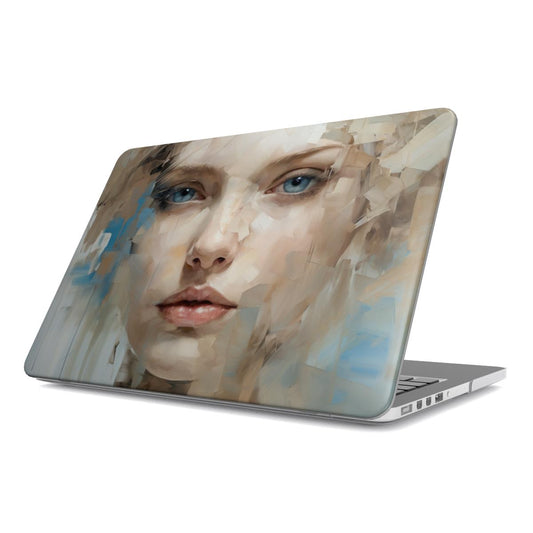 Abstract Portrait MacBook Case