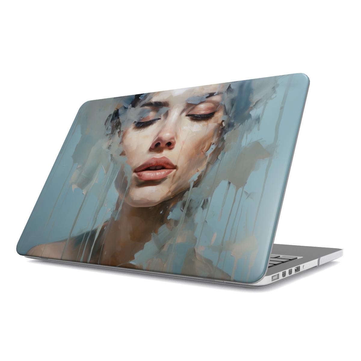 Abstract Portrait MacBook Case