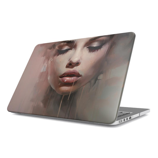 Abstract Portrait MacBook Case