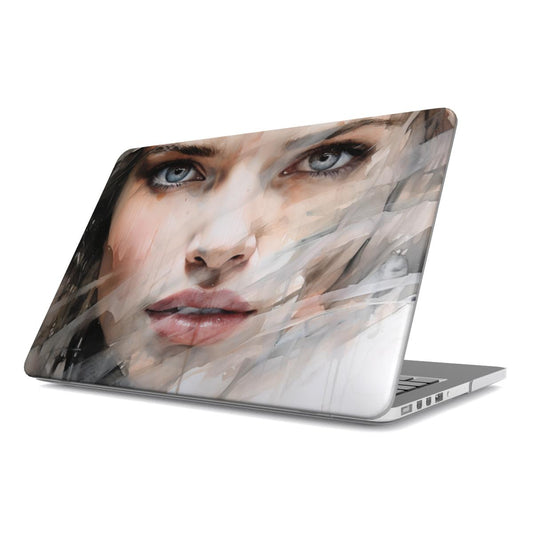 Abstract Portrait MacBook Case