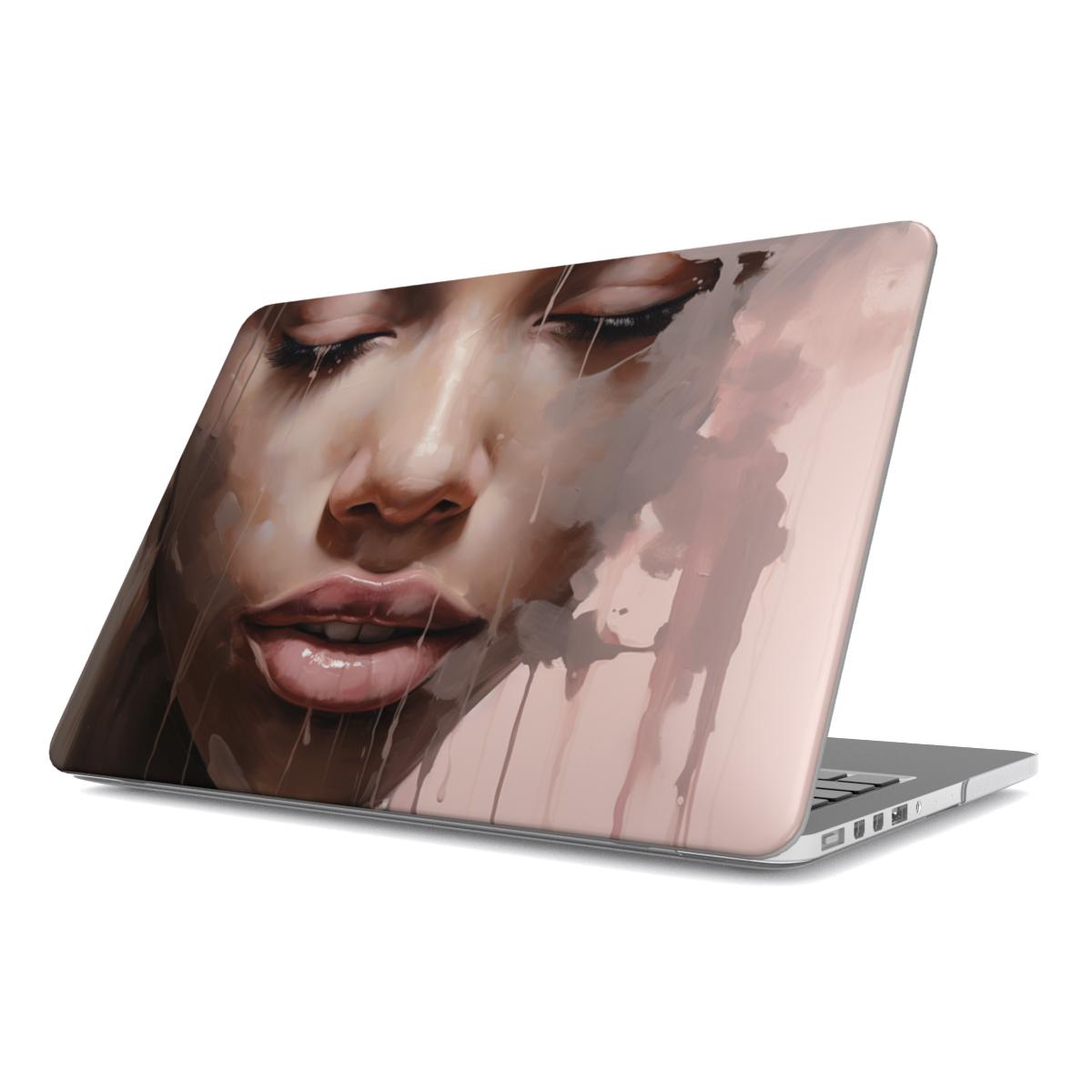 Abstract Portrait MacBook Case