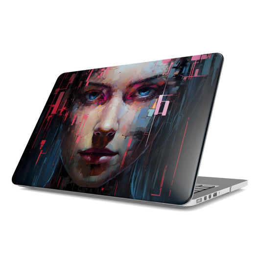 Abstract Portrait MacBook Case