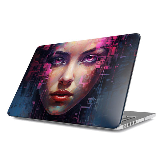 Abstract Portrait MacBook Case