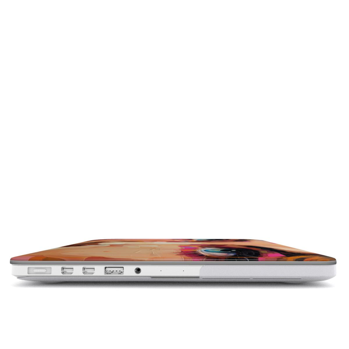 Abstract Portrait MacBook Case