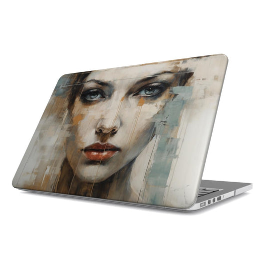 Abstract Portrait MacBook Case