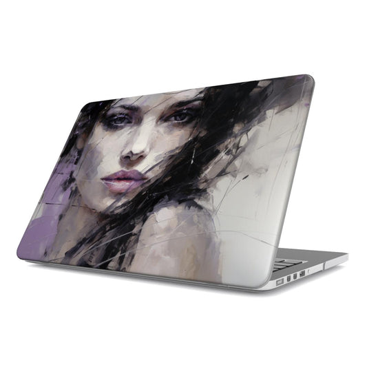 Abstract Portrait MacBook Case