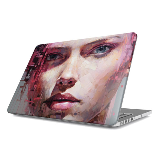 Abstract Portrait MacBook Case