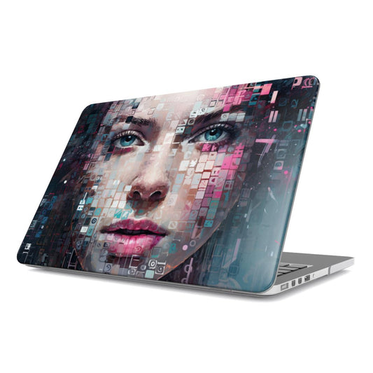 Abstract Portrait MacBook Case