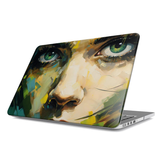 Abstract Portrait MacBook Case