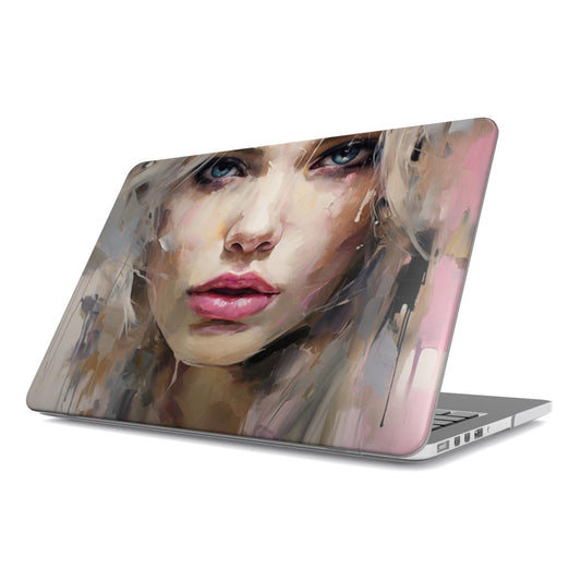 Abstract Portrait MacBook Case