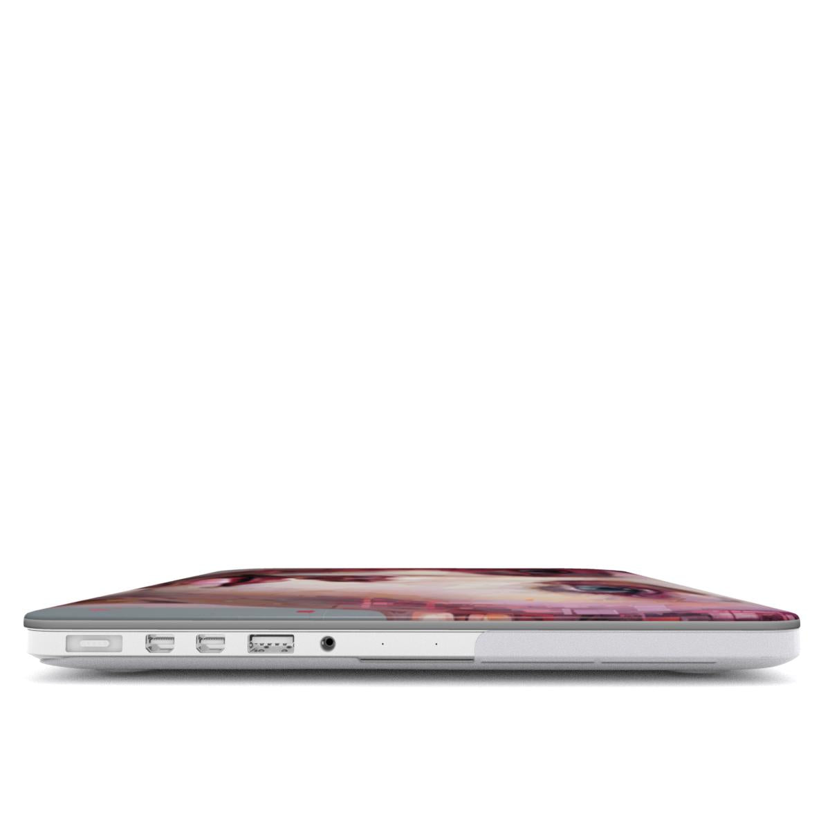 Abstract Portrait MacBook Case