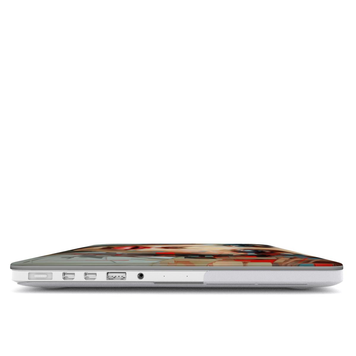 Abstract Portrait MacBook Case