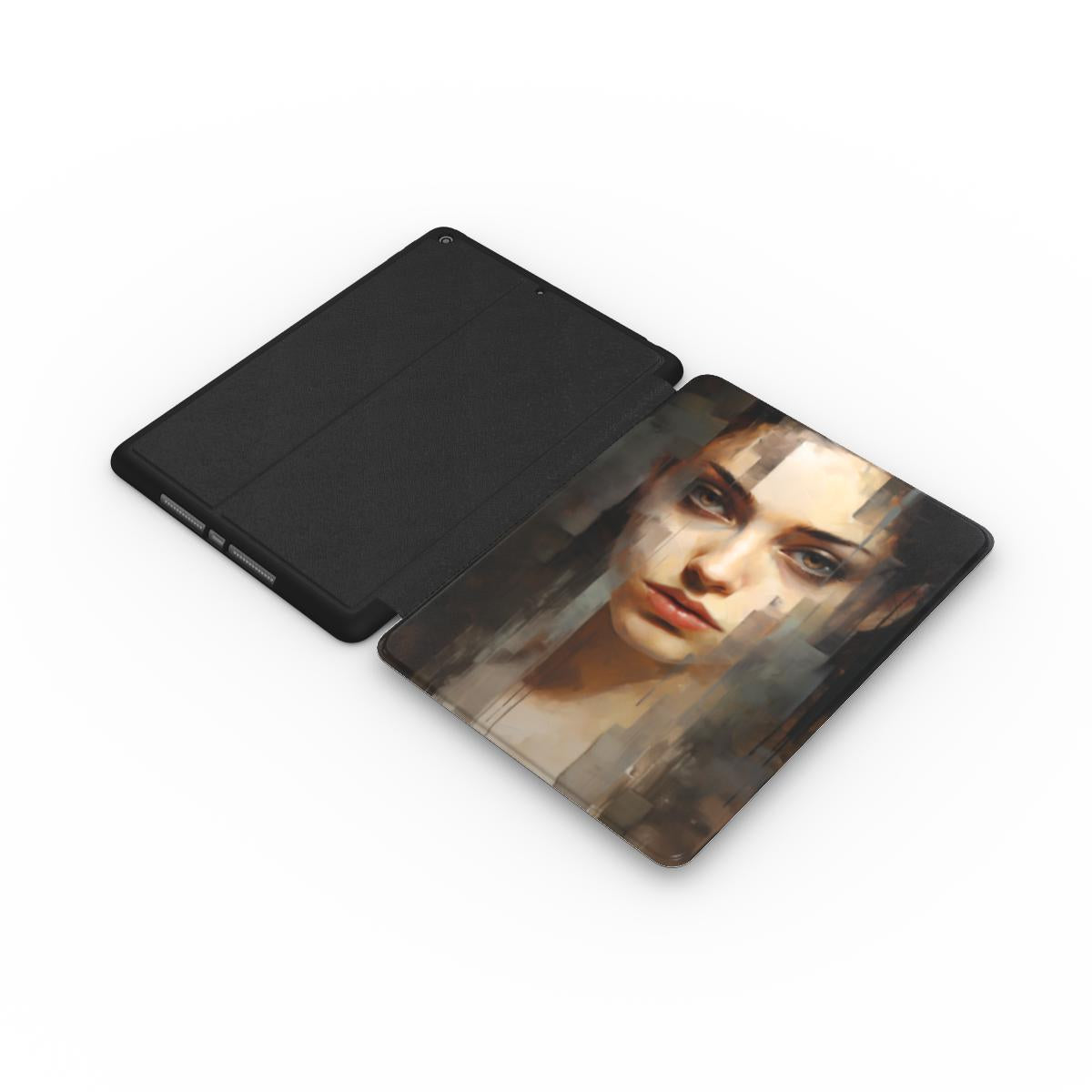 Abstract Portrait iPad Case