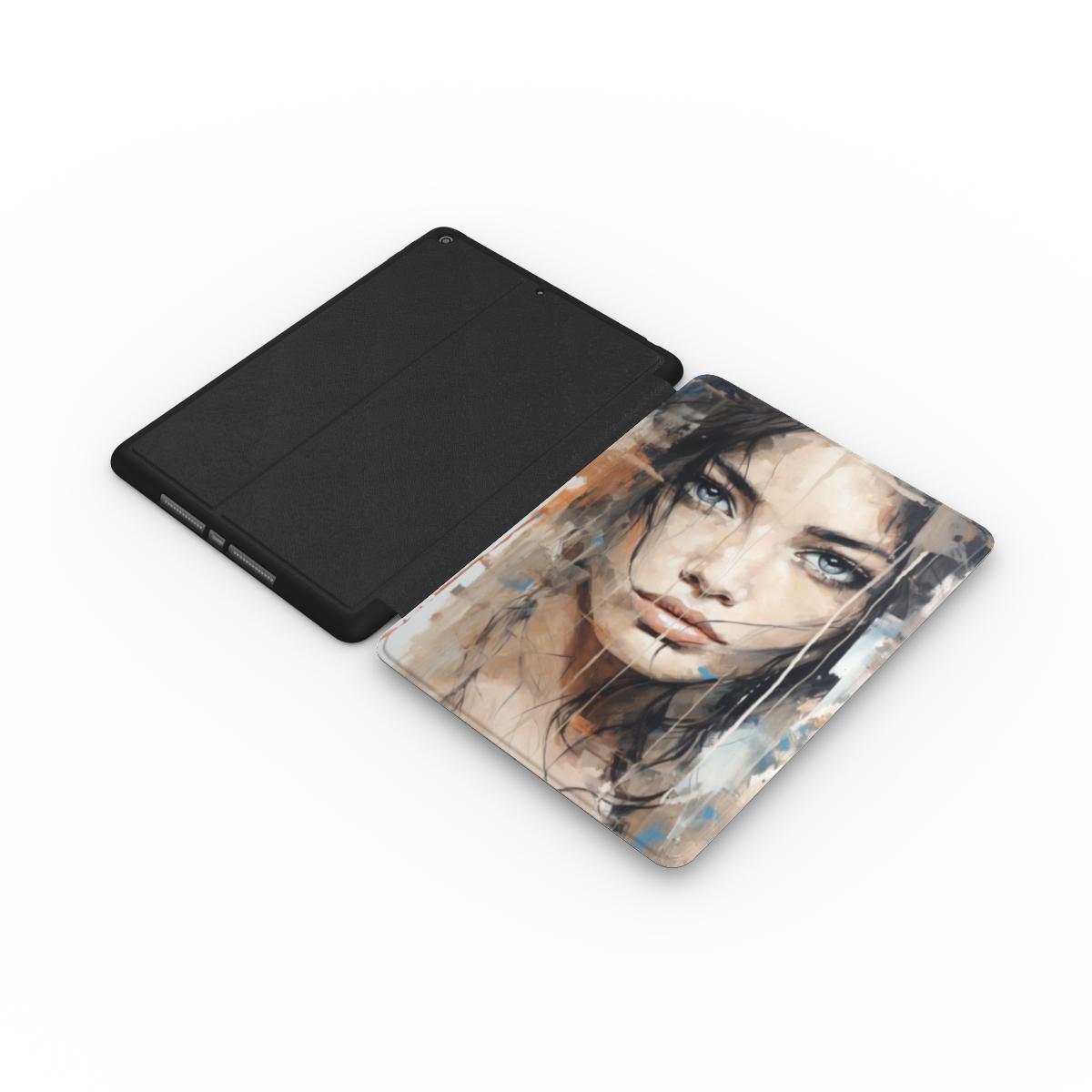 Abstract Portrait iPad Case