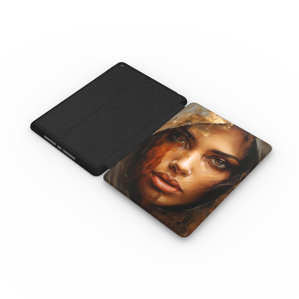 Abstract Portrait iPad Case