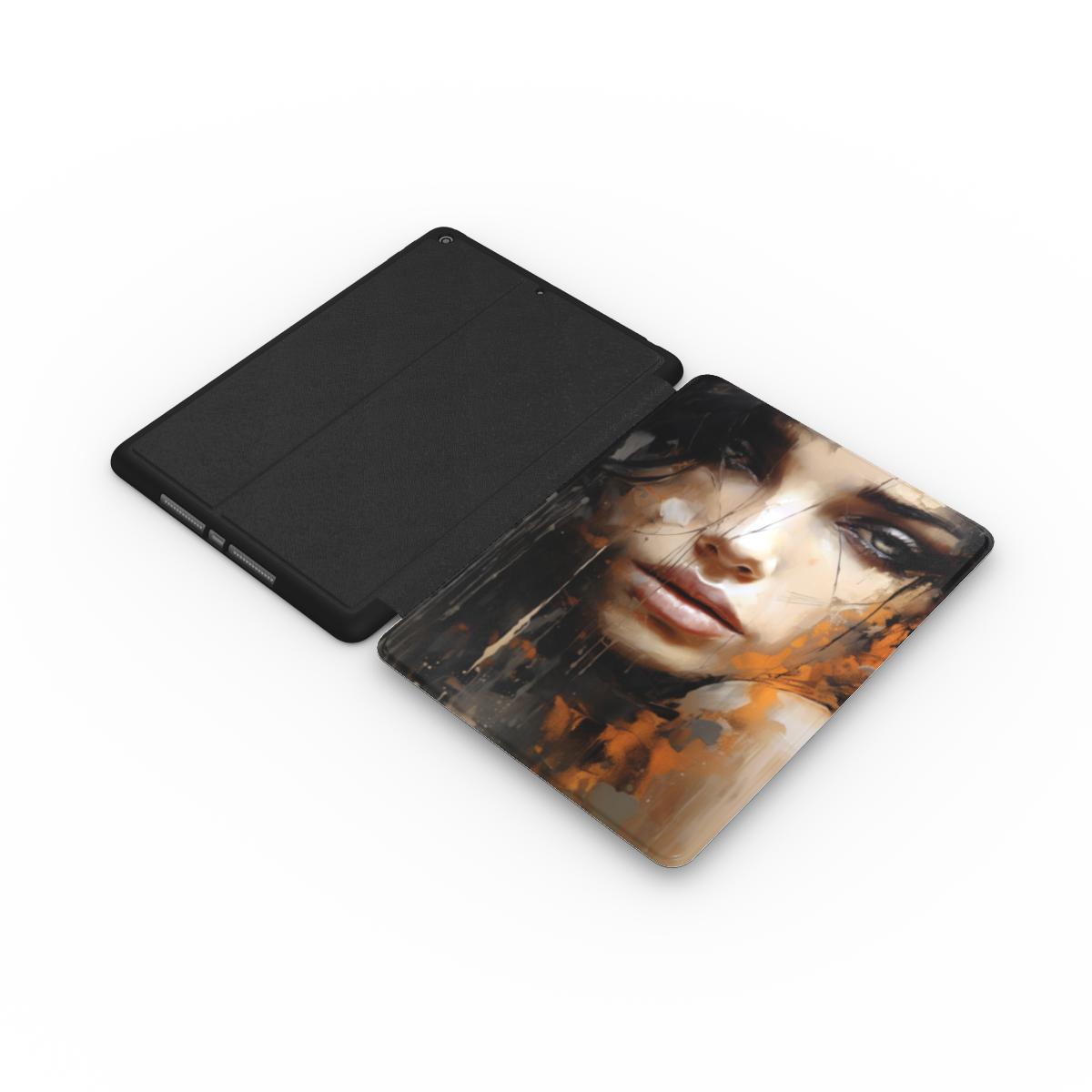 Abstract Portrait iPad Case