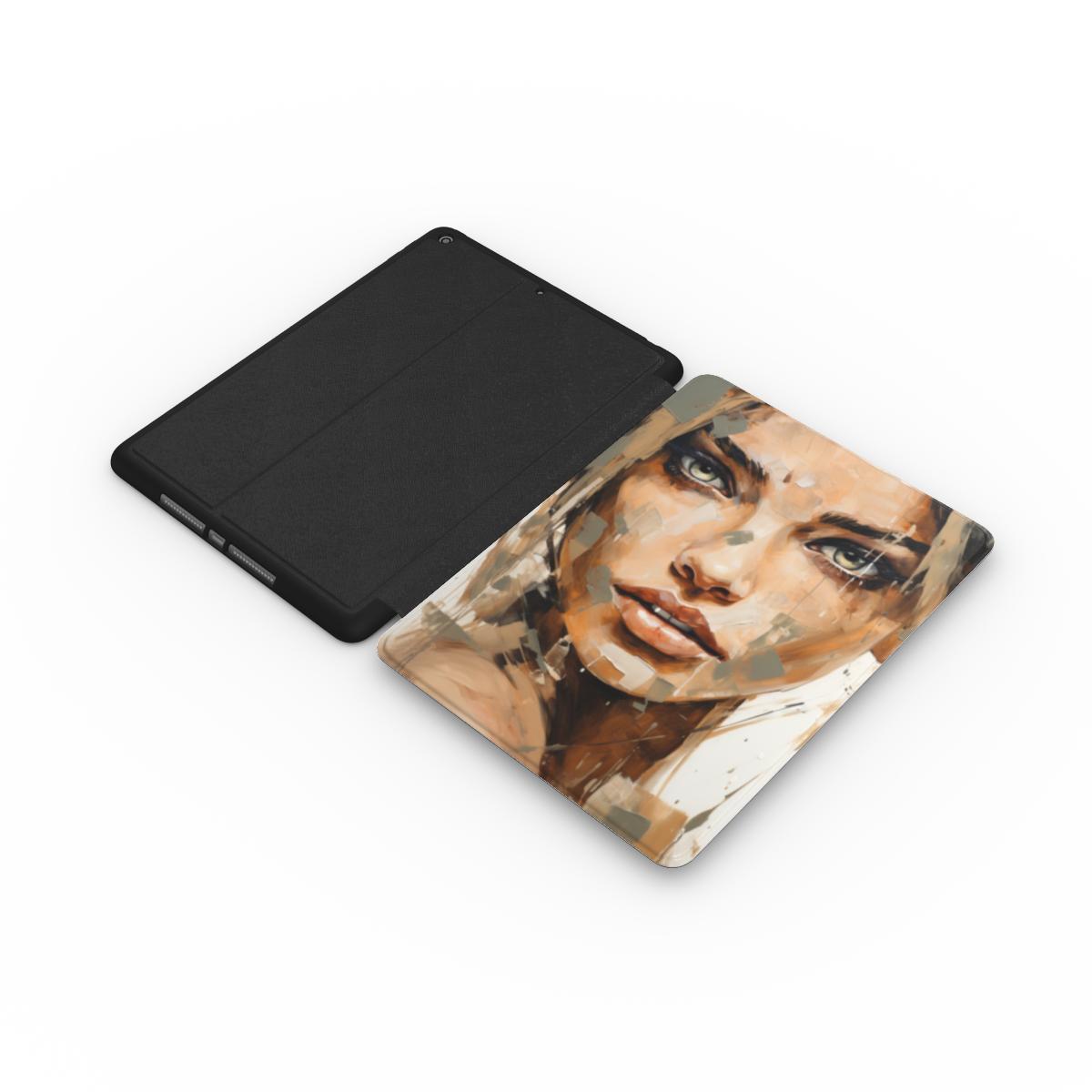 Abstract Portrait iPad Case