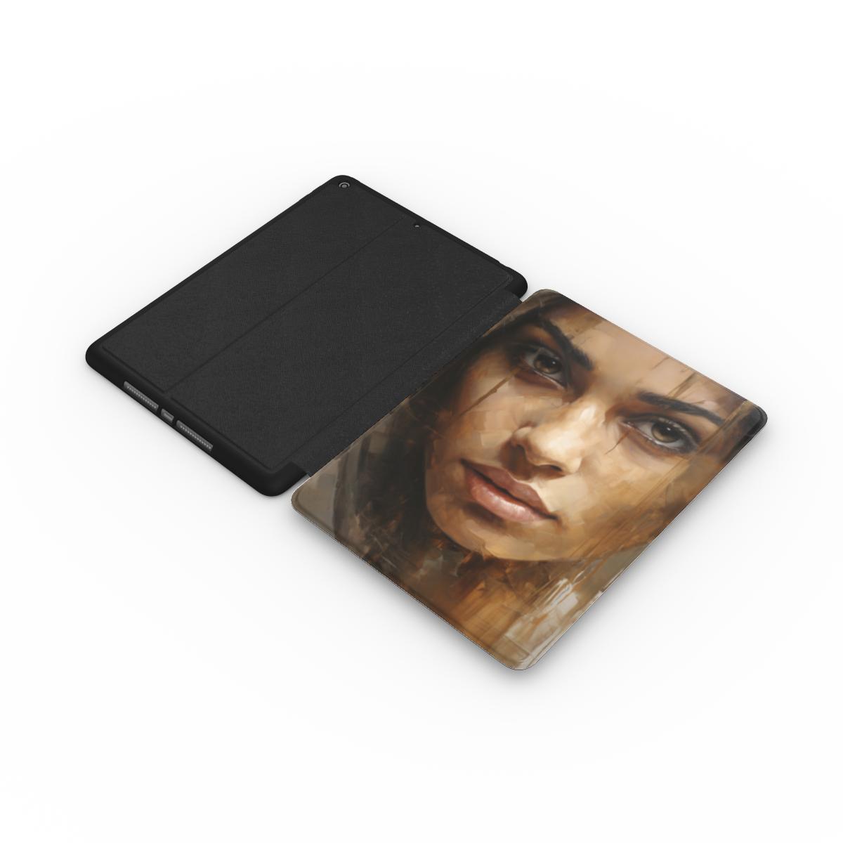 Abstract Portrait iPad Case