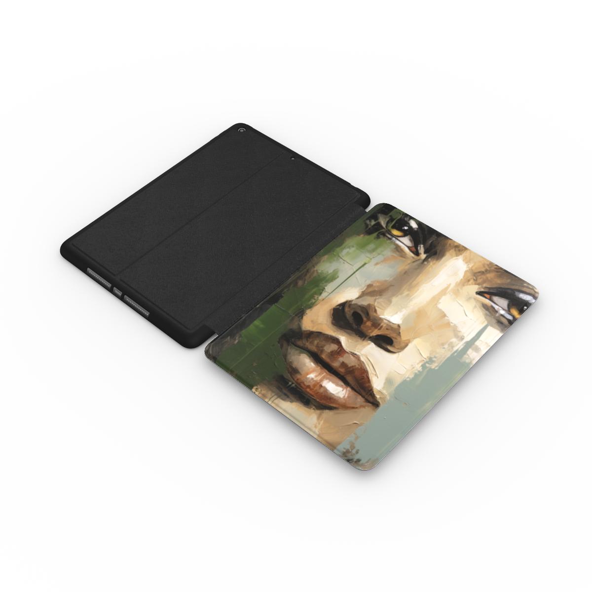 Abstract Portrait iPad Case