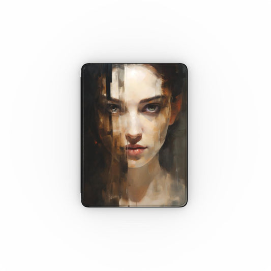 Abstract Portrait iPad Case