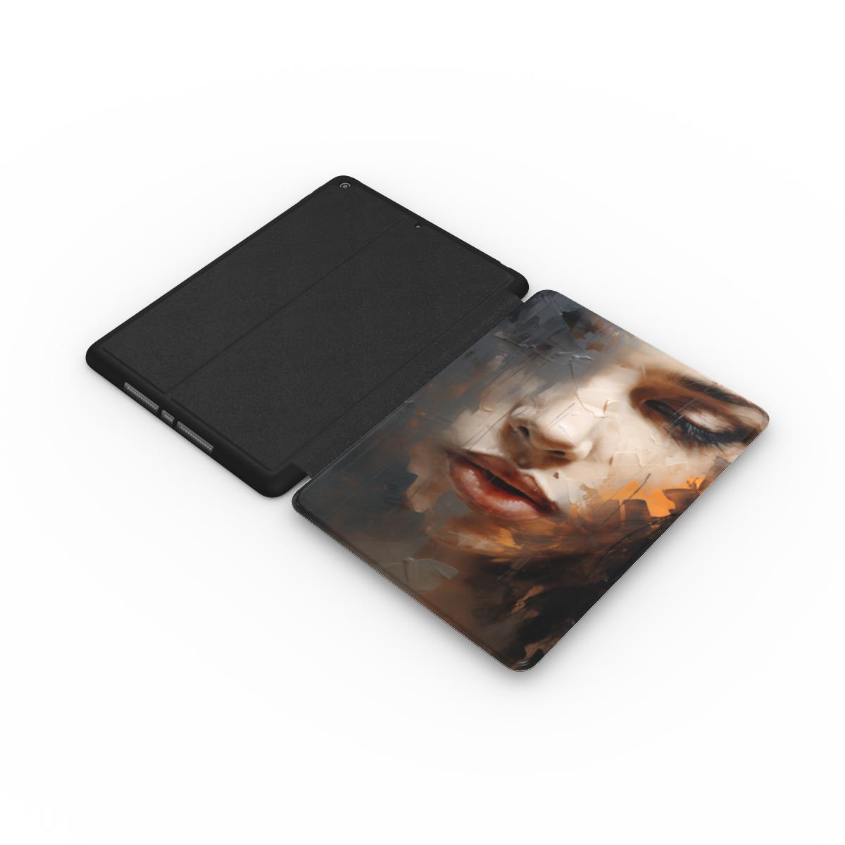 Abstract Portrait iPad Case