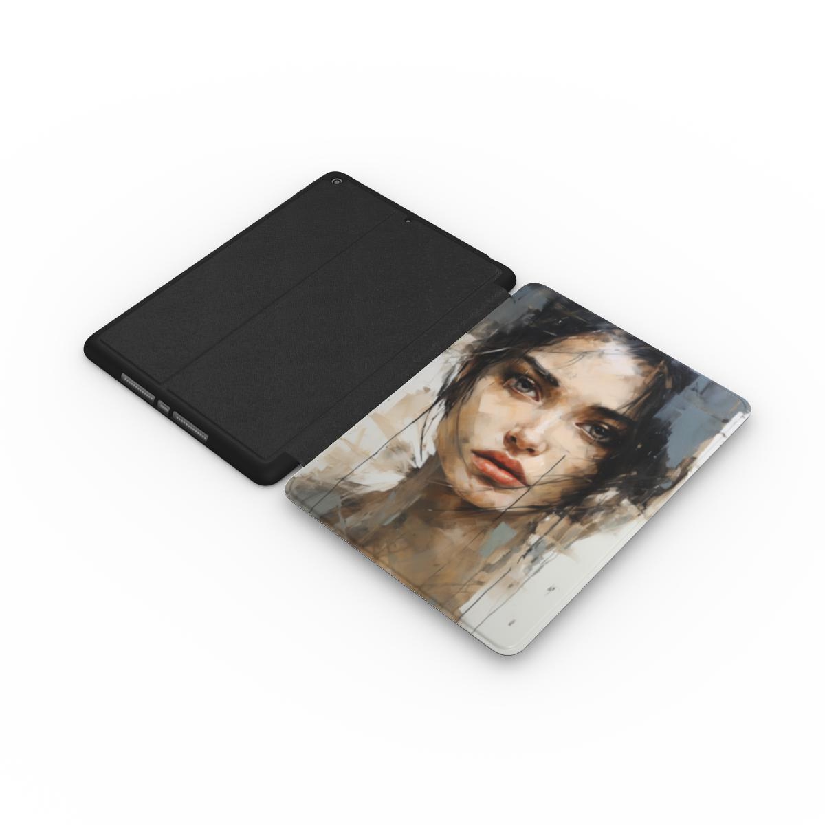 Abstract Portrait iPad Case