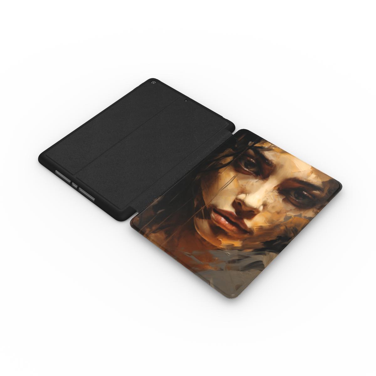 Abstract Portrait iPad Case