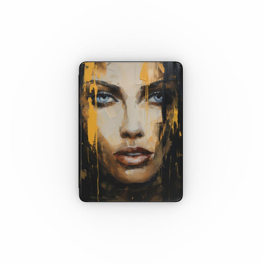 Abstract Portrait iPad Case