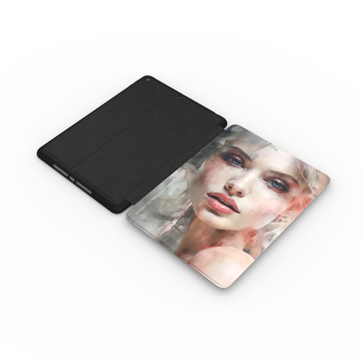 Abstract Portrait iPad Case