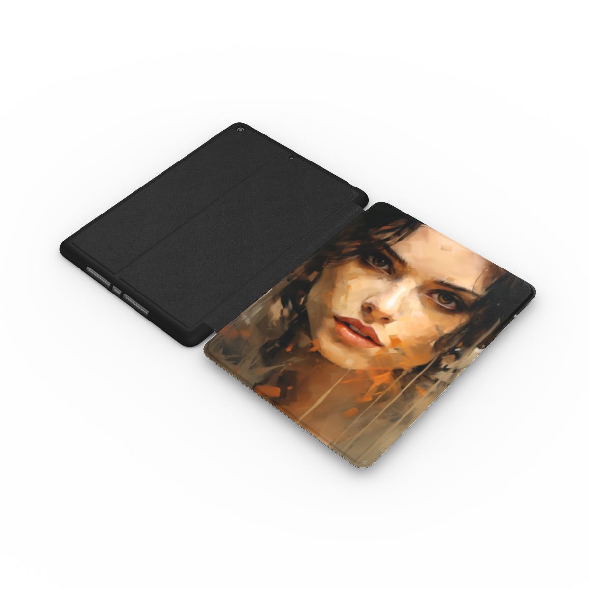 Abstract Portrait iPad Case