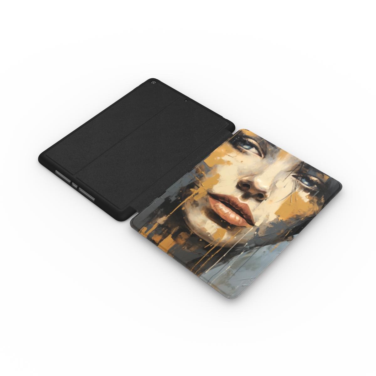 Abstract Portrait iPad Case