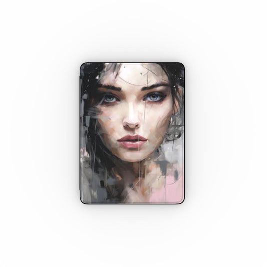 Abstract Portrait iPad Case