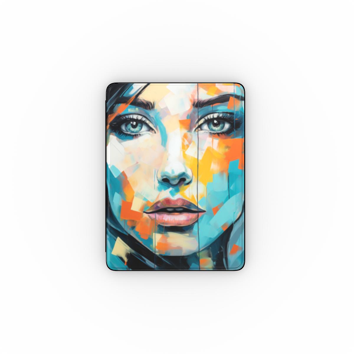 Abstract Portrait iPad Case