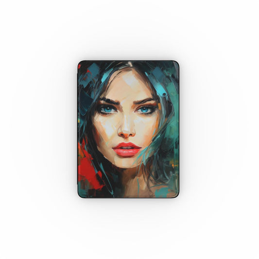 Abstract Portrait iPad Case