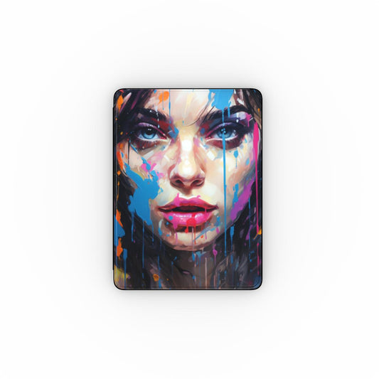 Abstract Portrait iPad Case