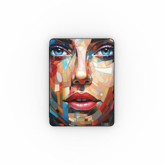 Abstract Portrait iPad Case