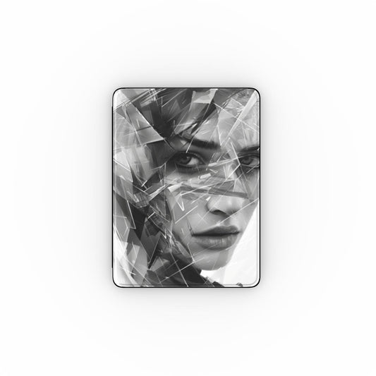 Het abstracte Hoesje van het Portret iPad