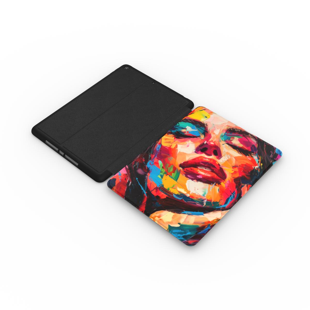 Het abstracte Hoesje van het Portret iPad