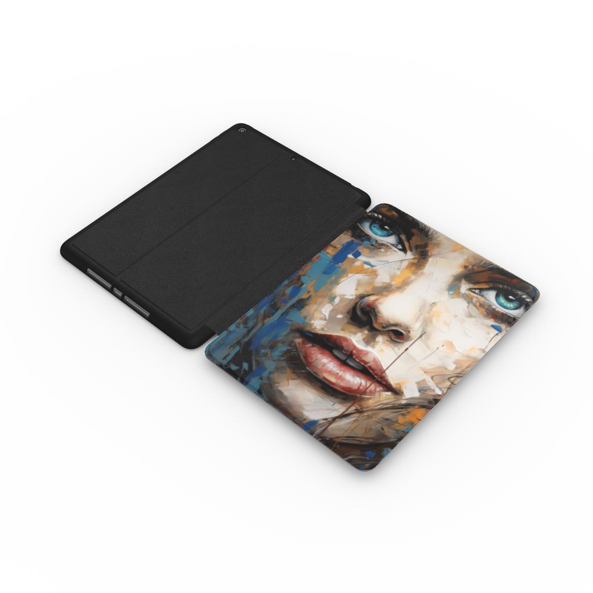 Abstract Portrait iPad Case