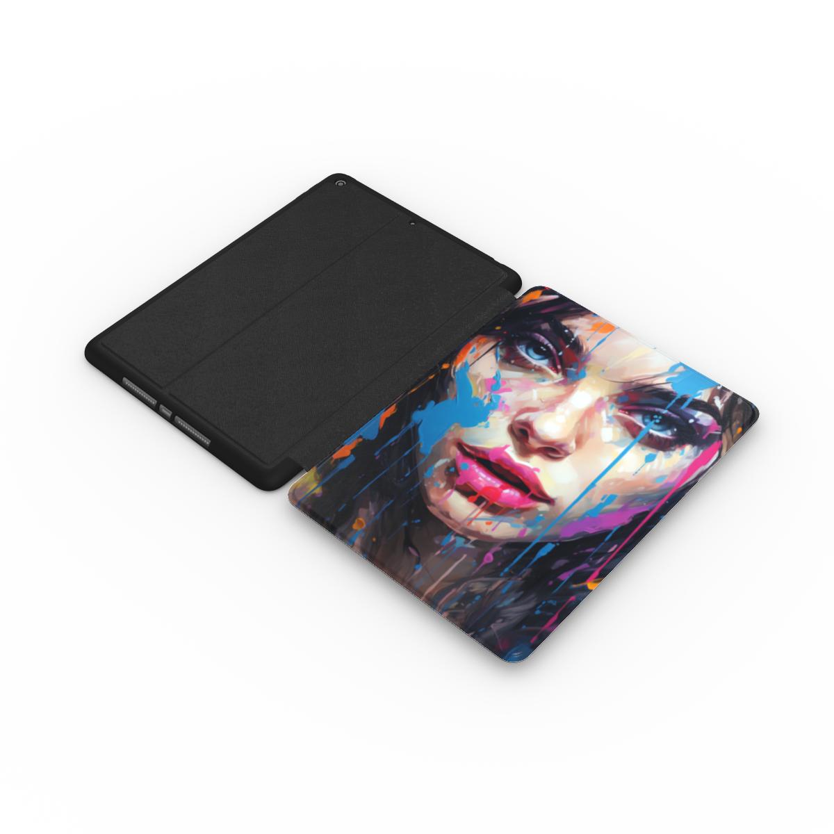 Abstract Portrait iPad Case