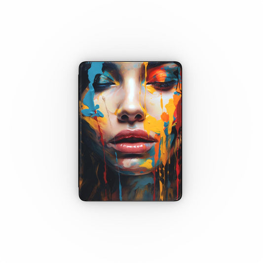 Abstract Portrait iPad Case